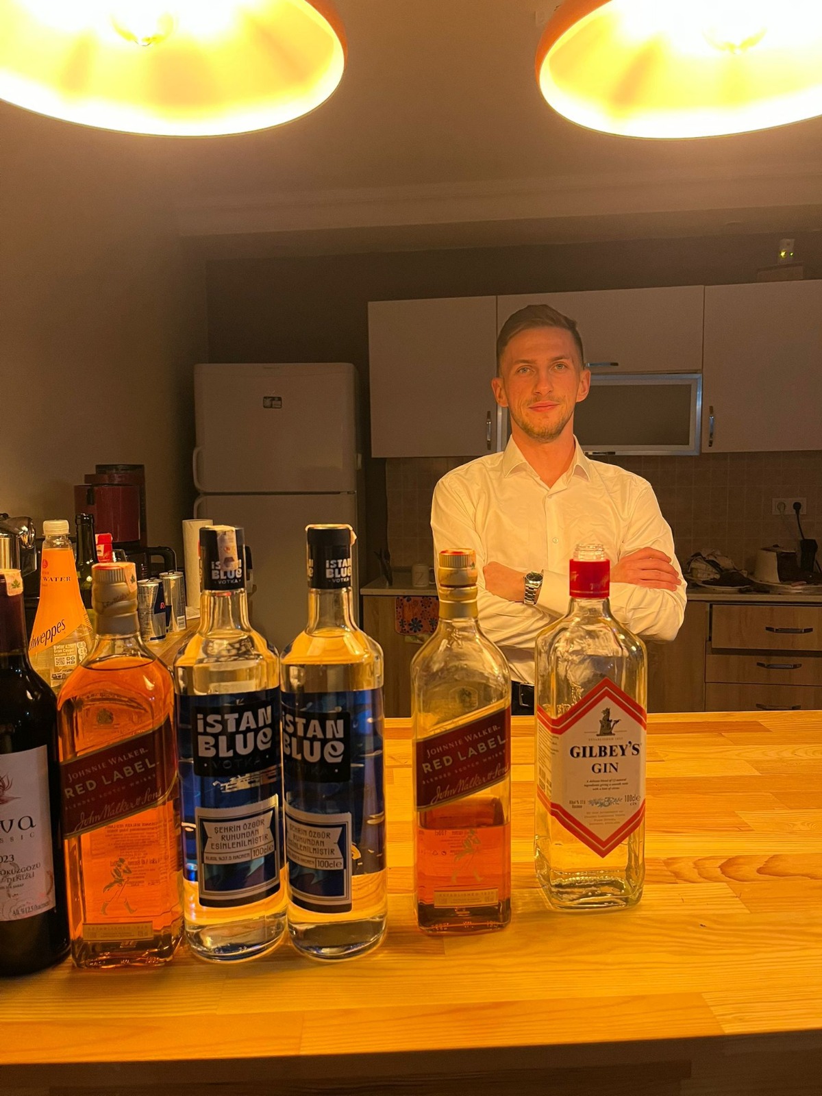 Şirket Etkinliği Barmen Arkadaşımızla Bir Kare